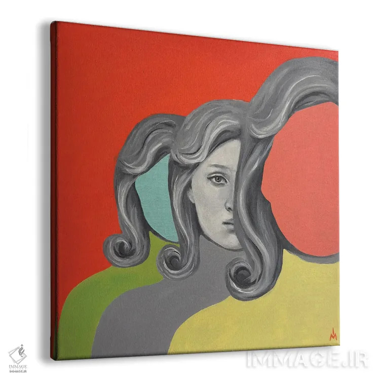 تابلو دکوراتیو شناسایی اثر مارگاریتا ایوانوا - نمای پرسپکتیو محصول