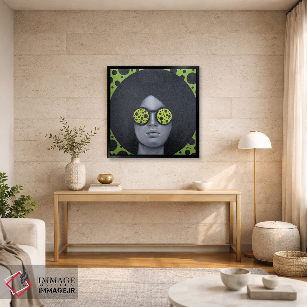 تابلو دکوراتیو نگاه به جهان های بی پایان اثر مارگاریتا ایوانوا - D3B