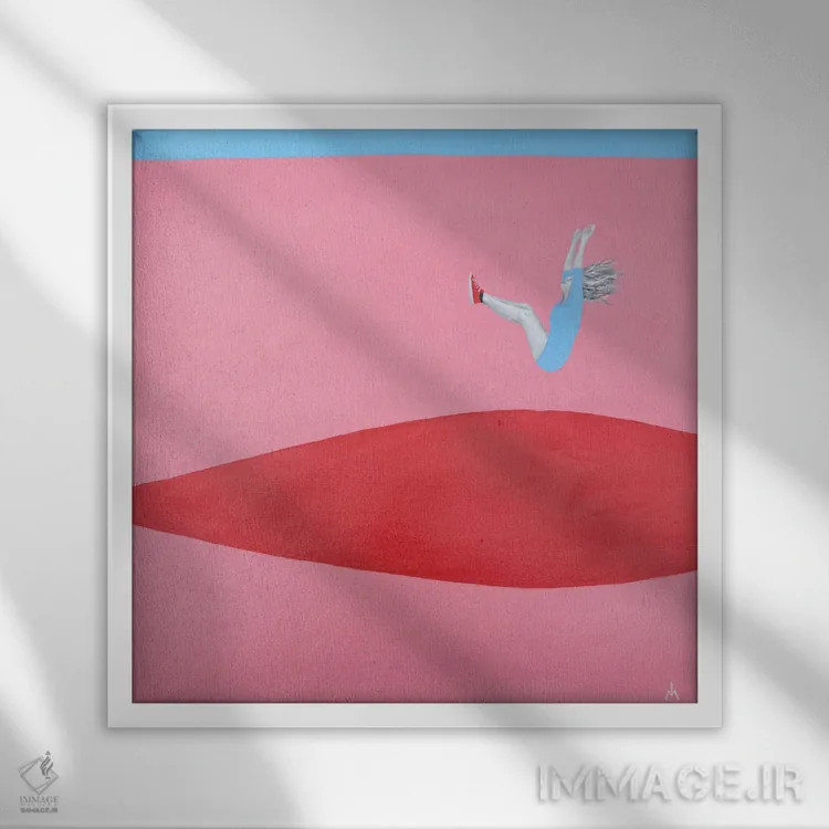 تابلو دکوراتیو تولد اثر مارگاریتا ایوانوا - نمای قابدار سفید