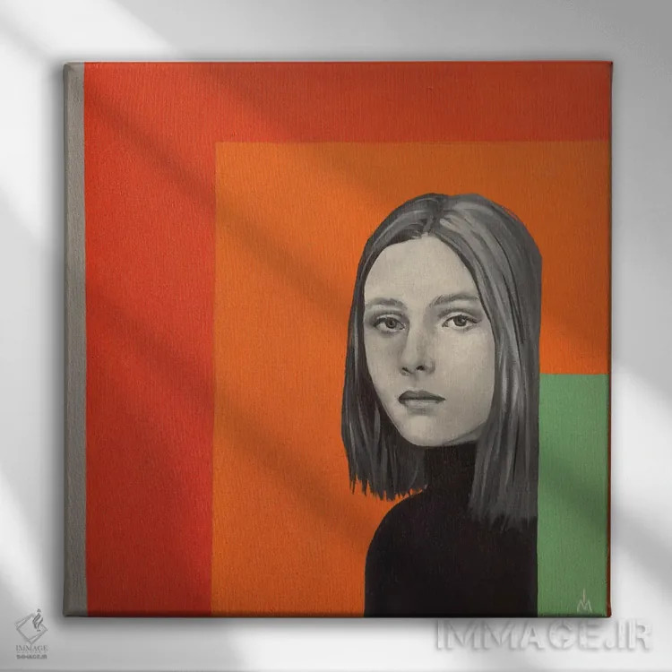 تابلو دکوراتیو قایم موشک ۳ اثر مارگاریتا ایوانوا - نمای روبهرو روی دیوار