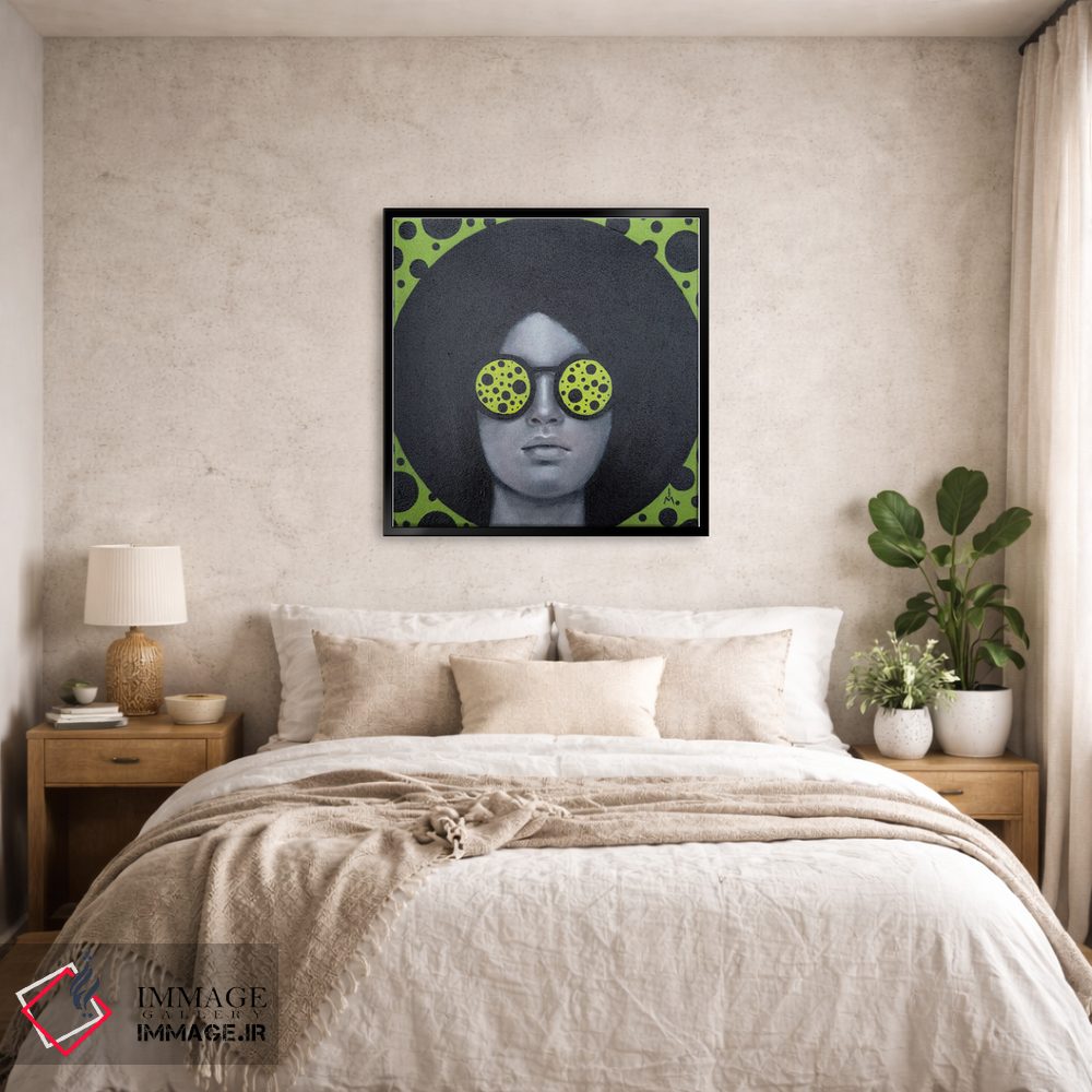 تابلو دکوراتیو نگاه به جهان های بی پایان اثر مارگاریتا ایوانوا - D6B