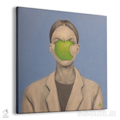 تابلو دکوراتیو سیب ۲ اثر مارگاریتا ایوانوا - نمای پرسپکتیو محصول