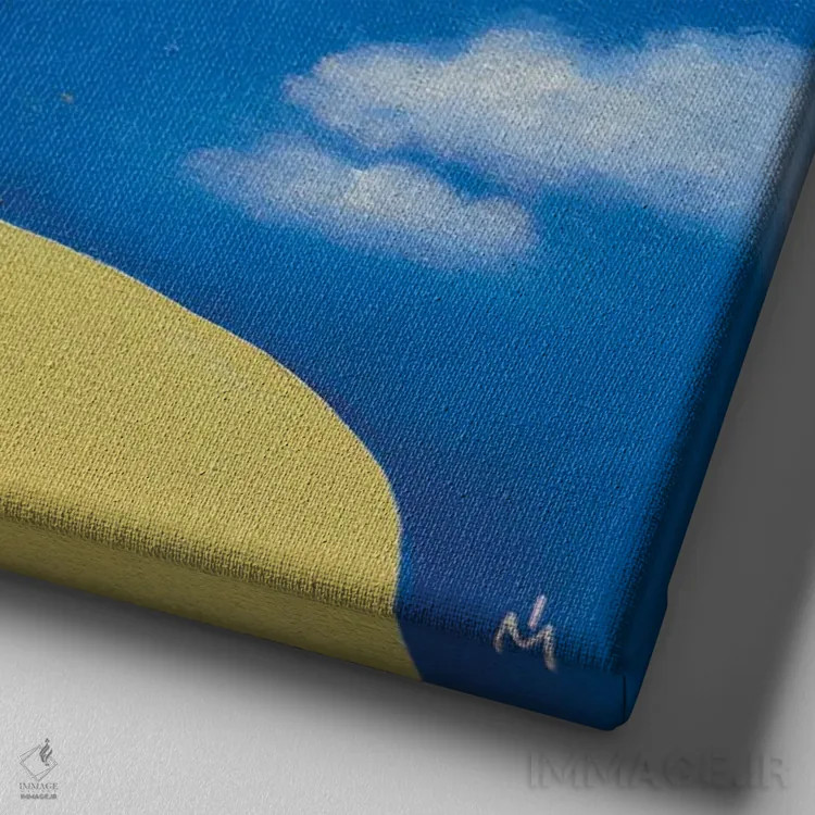 تابلو دکوراتیو ببین اثر مارگاریتا ایوانوا - نمای نزدیک بافت بوم