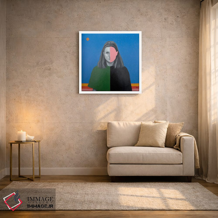 تابلو دکوراتیو دوگانگی اثر مارگاریتا ایوانوا - D2W