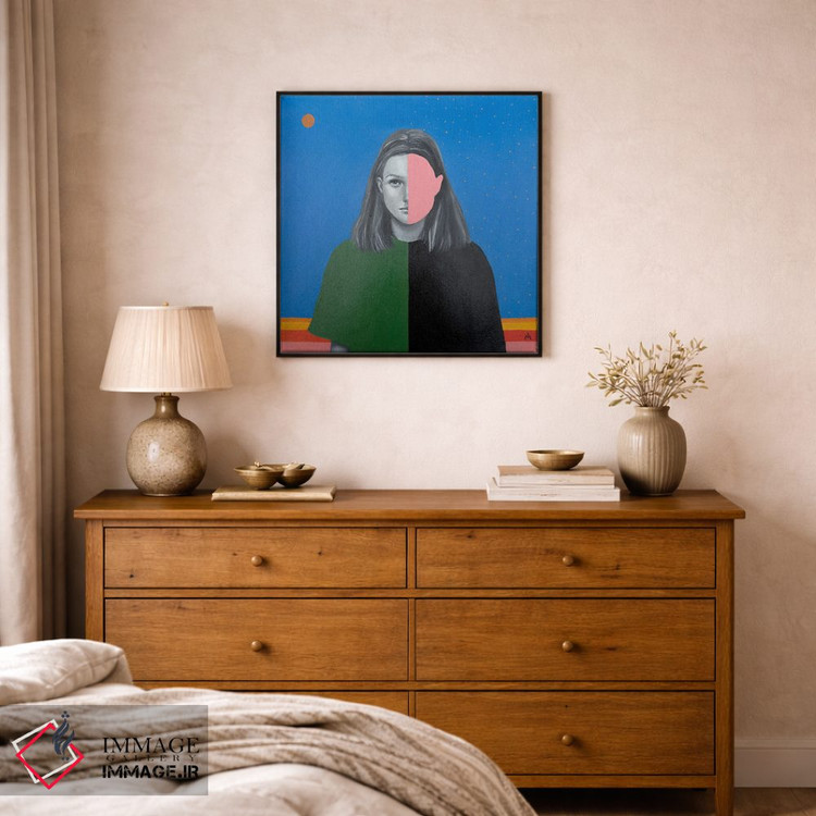 تابلو دکوراتیو دوگانگی اثر مارگاریتا ایوانوا - D1B