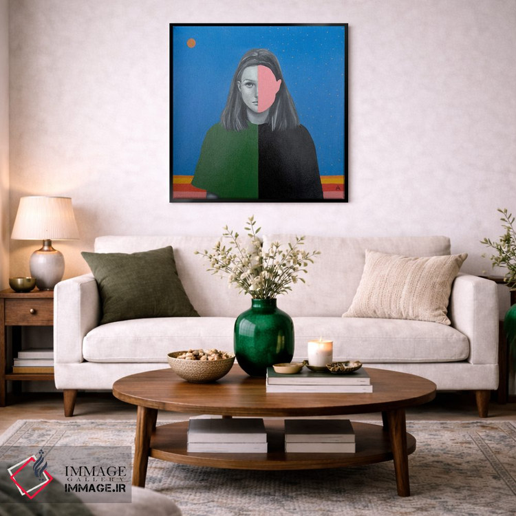 تابلو دکوراتیو دوگانگی اثر مارگاریتا ایوانوا - D4B