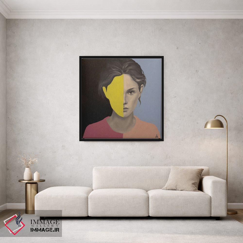 تابلو دکوراتیو دوگانگی ۲ اثر مارگاریتا ایوانوا - D2B