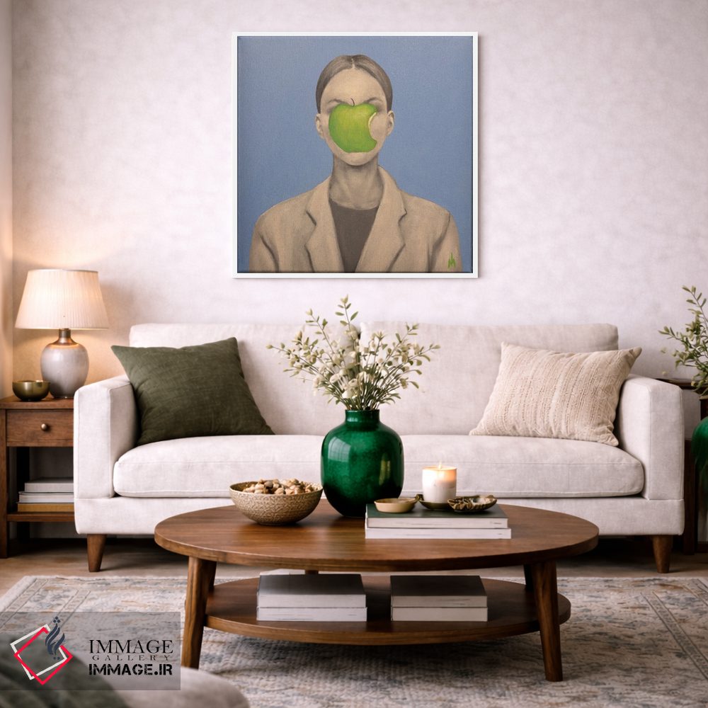 تابلو دکوراتیو سیب ۲ اثر مارگاریتا ایوانوا - D1W