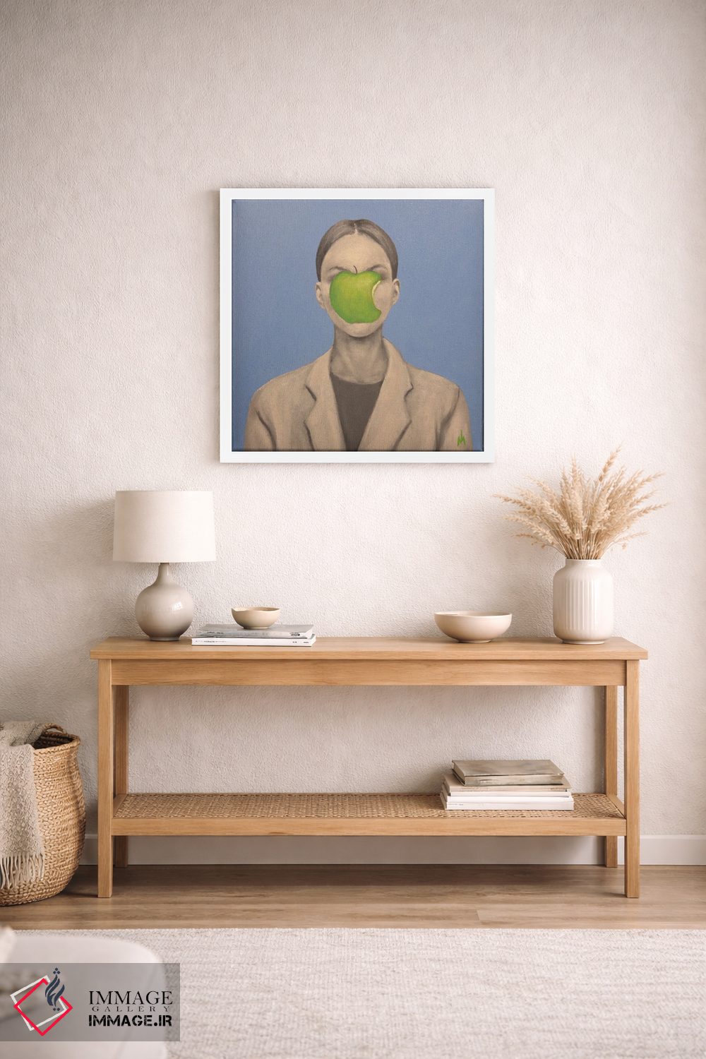 تابلو دکوراتیو سیب ۲ اثر مارگاریتا ایوانوا - D3W