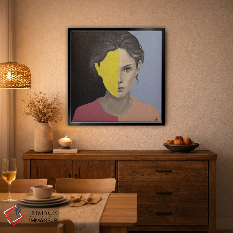 تابلو دکوراتیو دوگانگی ۲ اثر مارگاریتا ایوانوا - D4B