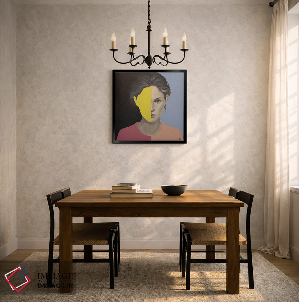 تابلو دکوراتیو دوگانگی ۲ اثر مارگاریتا ایوانوا - D6B