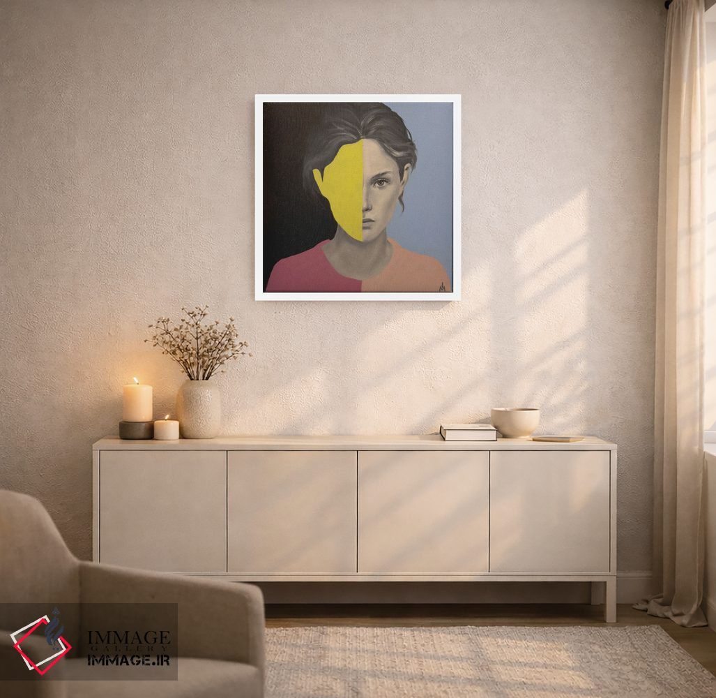 تابلو دکوراتیو دوگانگی ۲ اثر مارگاریتا ایوانوا - D5W