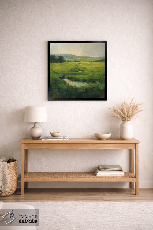 تابلو دکوراتیو دشت های سبز شهرستان مایو اثر کانر مک گوایر - D4B
