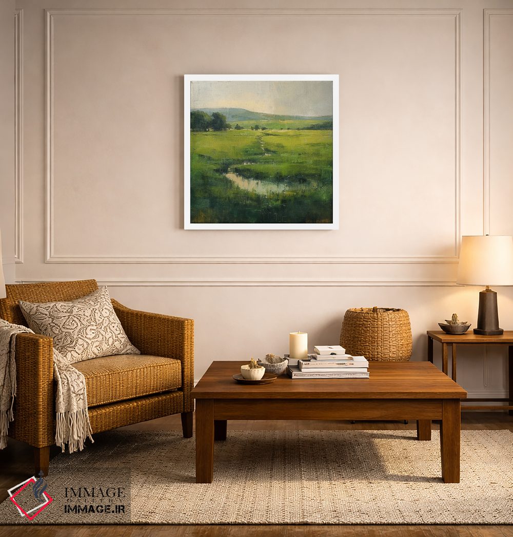 تابلو دکوراتیو دشت های سبز شهرستان مایو اثر کانر مک گوایر - D5W