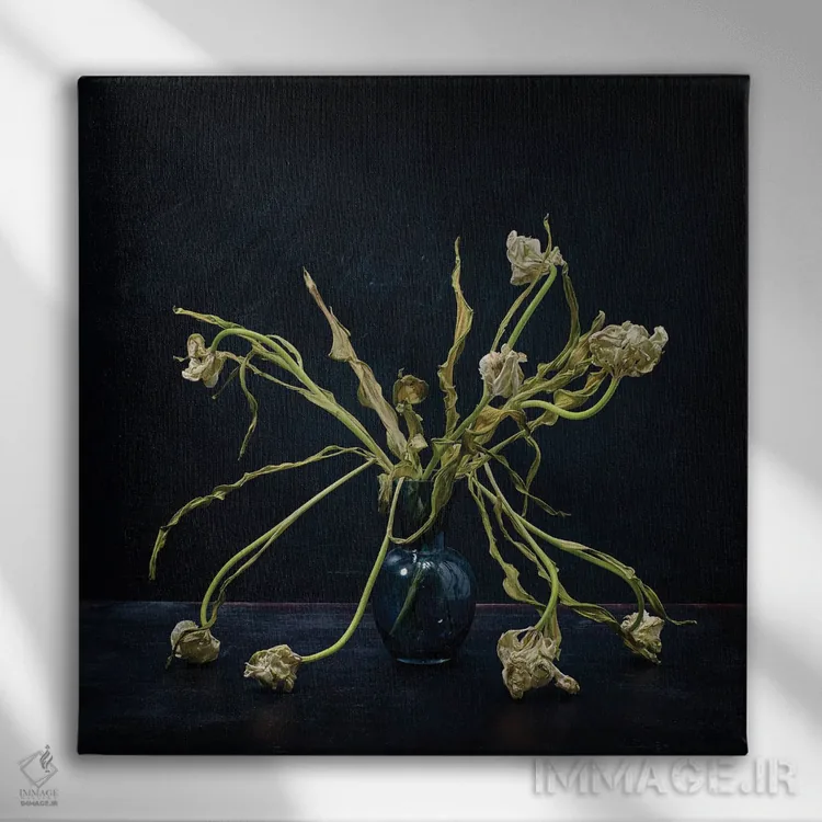 تابلو دکوراتیو استادان هلندی XIX اثر مایکل فرانک - نمای روبهرو روی دیوار