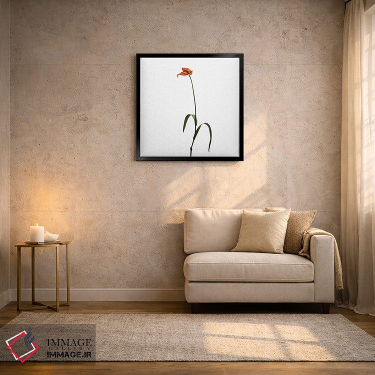 تابلو دکوراتیو لاله VIII اثر مایکل فرانک - D3B