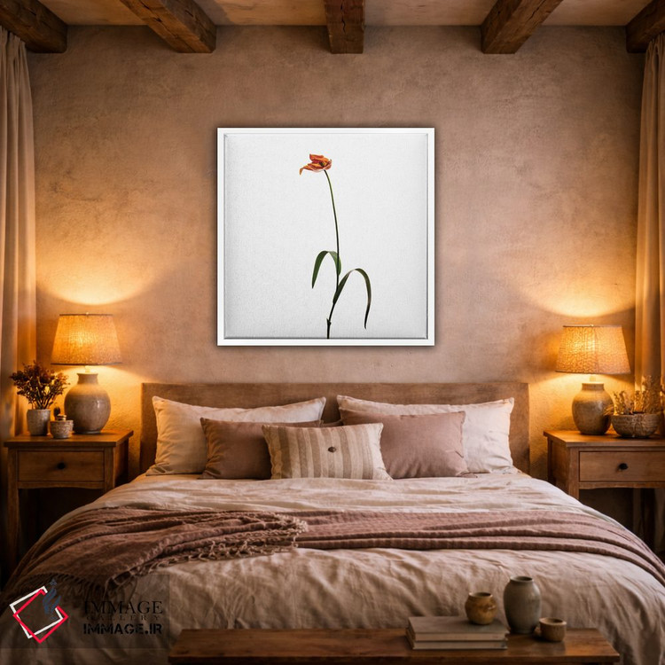 تابلو دکوراتیو لاله VIII اثر مایکل فرانک - D2W