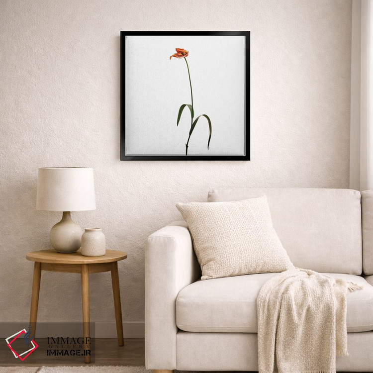 تابلو دکوراتیو لاله VIII اثر مایکل فرانک - D6B