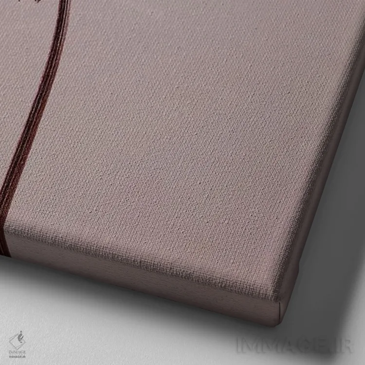 تابلو دکوراتیو فرسودگی XXVII اثر مایکل فرانک - نمای نزدیک بافت بوم