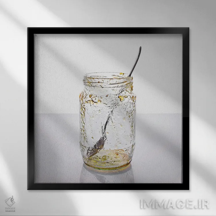 تابلو دکوراتیو مارمالاد اثر مایکل فرانک - نمای قابدار مشکی