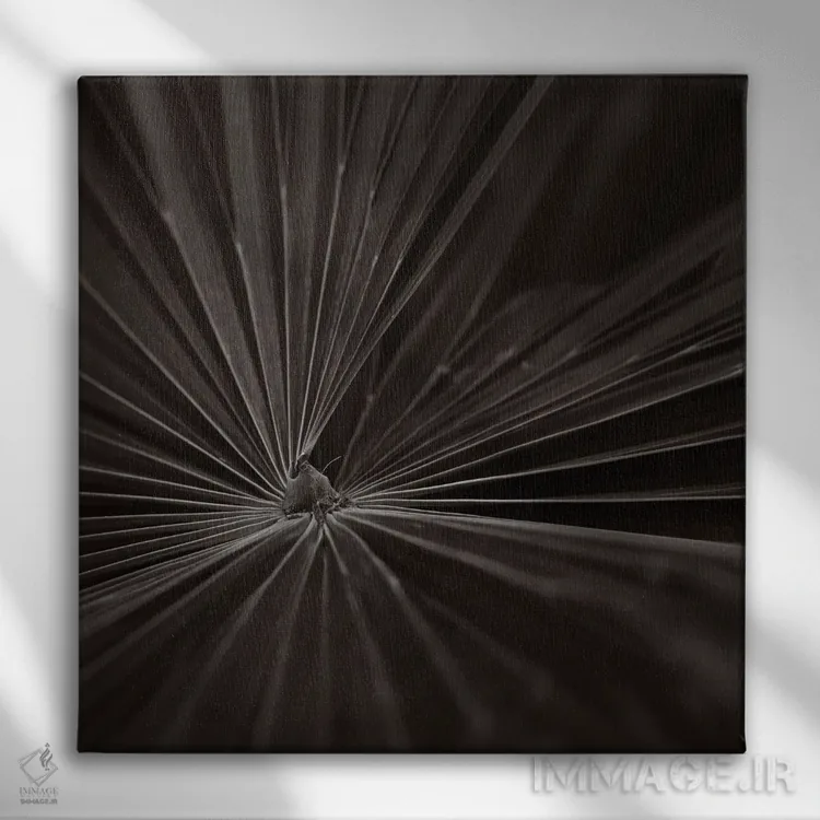 تابلو دکوراتیو باغ های کیو II-B اثر مایکل فرانک - نمای روبهرو روی دیوار