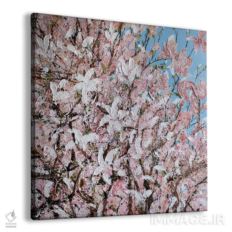 تابلو دکوراتیو ماگنولیا اثر مارتینا هارتوش - نمای پرسپکتیو محصول