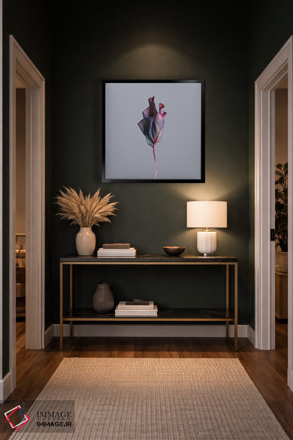 تابلو دکوراتیو برگ اوکزالیس اثر مایکل فرانک - D6B