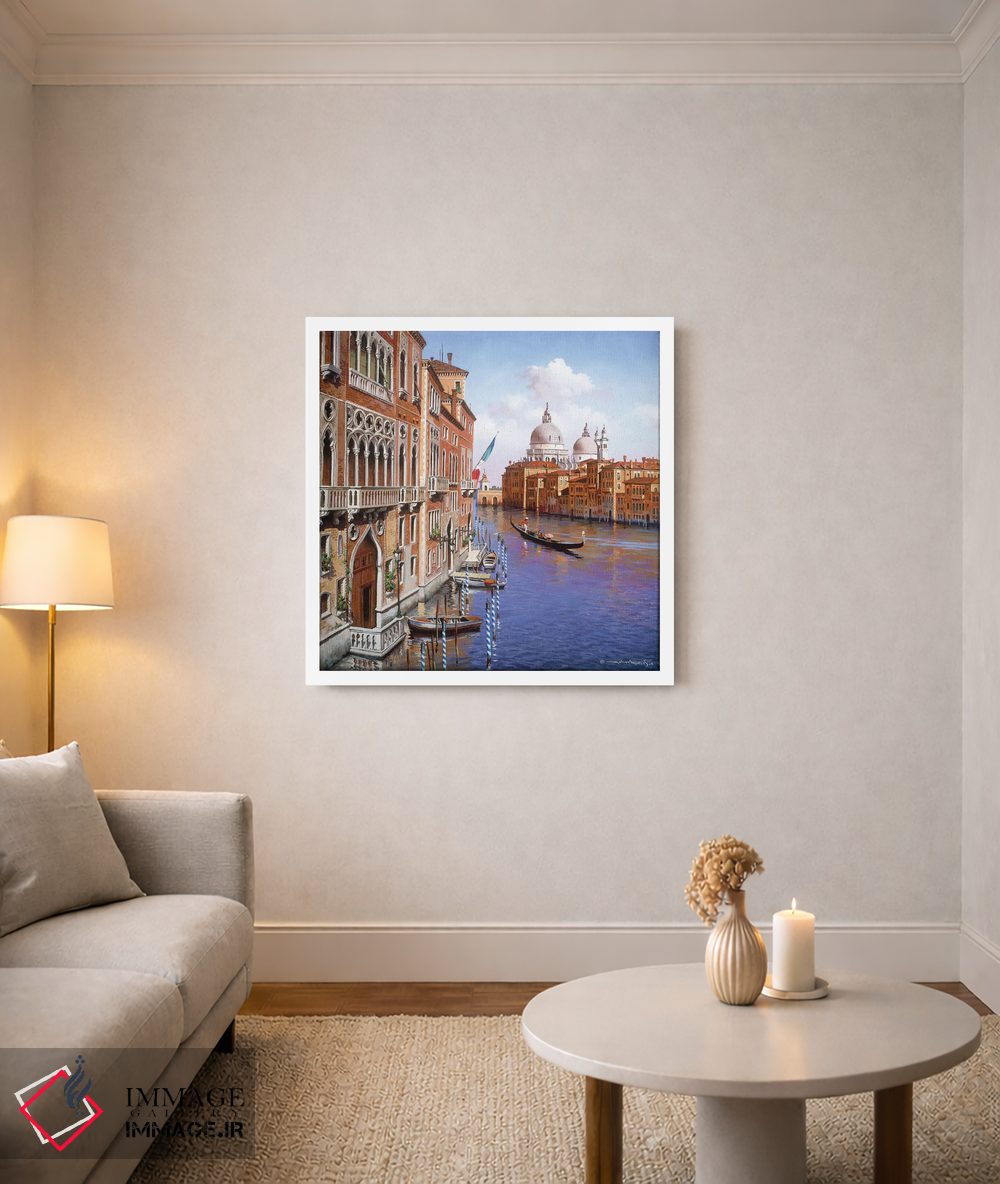 تابلو دکوراتیو کانال بزرگ اثر ماهر مرکوس - D3W