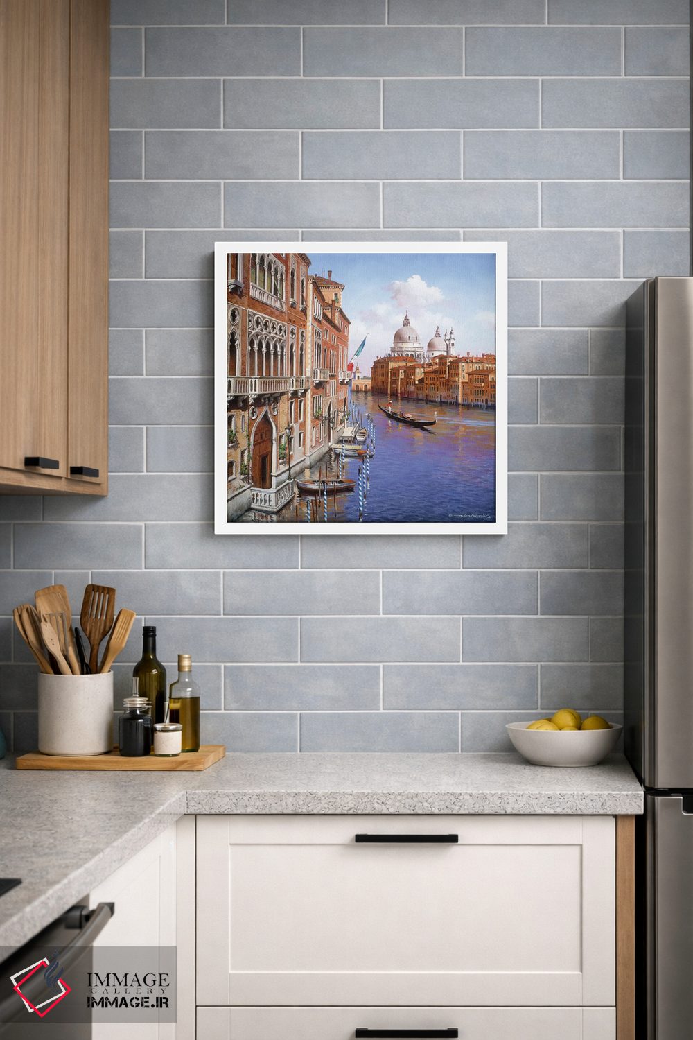 تابلو دکوراتیو کانال بزرگ اثر ماهر مرکوس - D2W