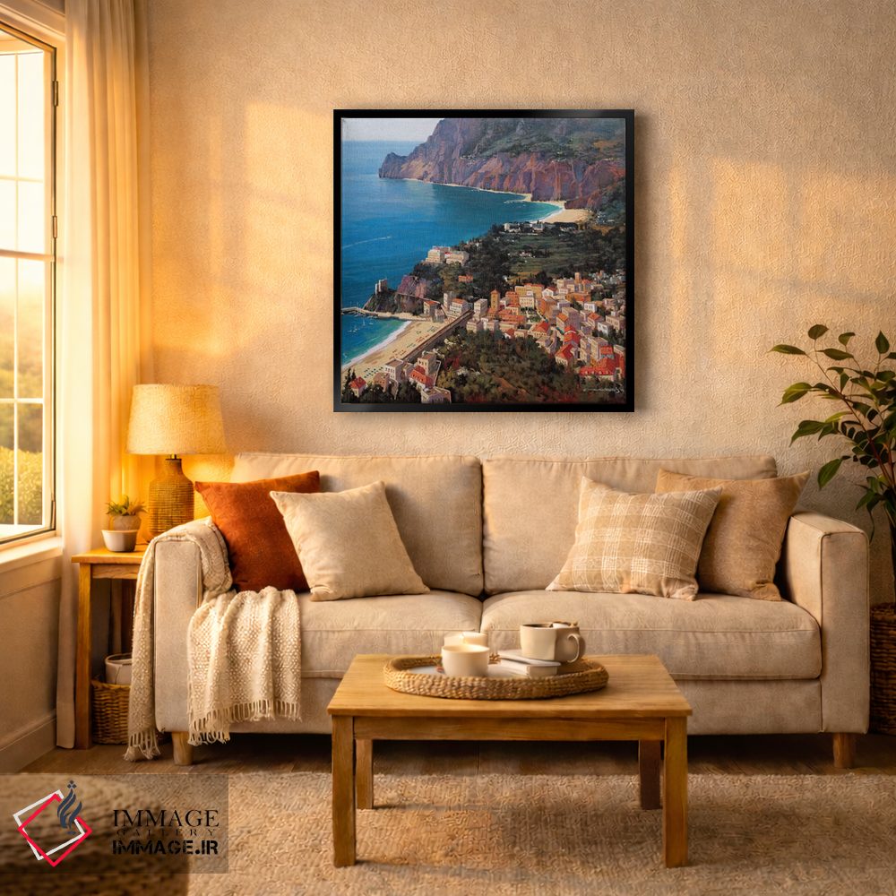 تابلو دکوراتیو مونتروسو آل ماره اثر ماهر مرکوس - D6B