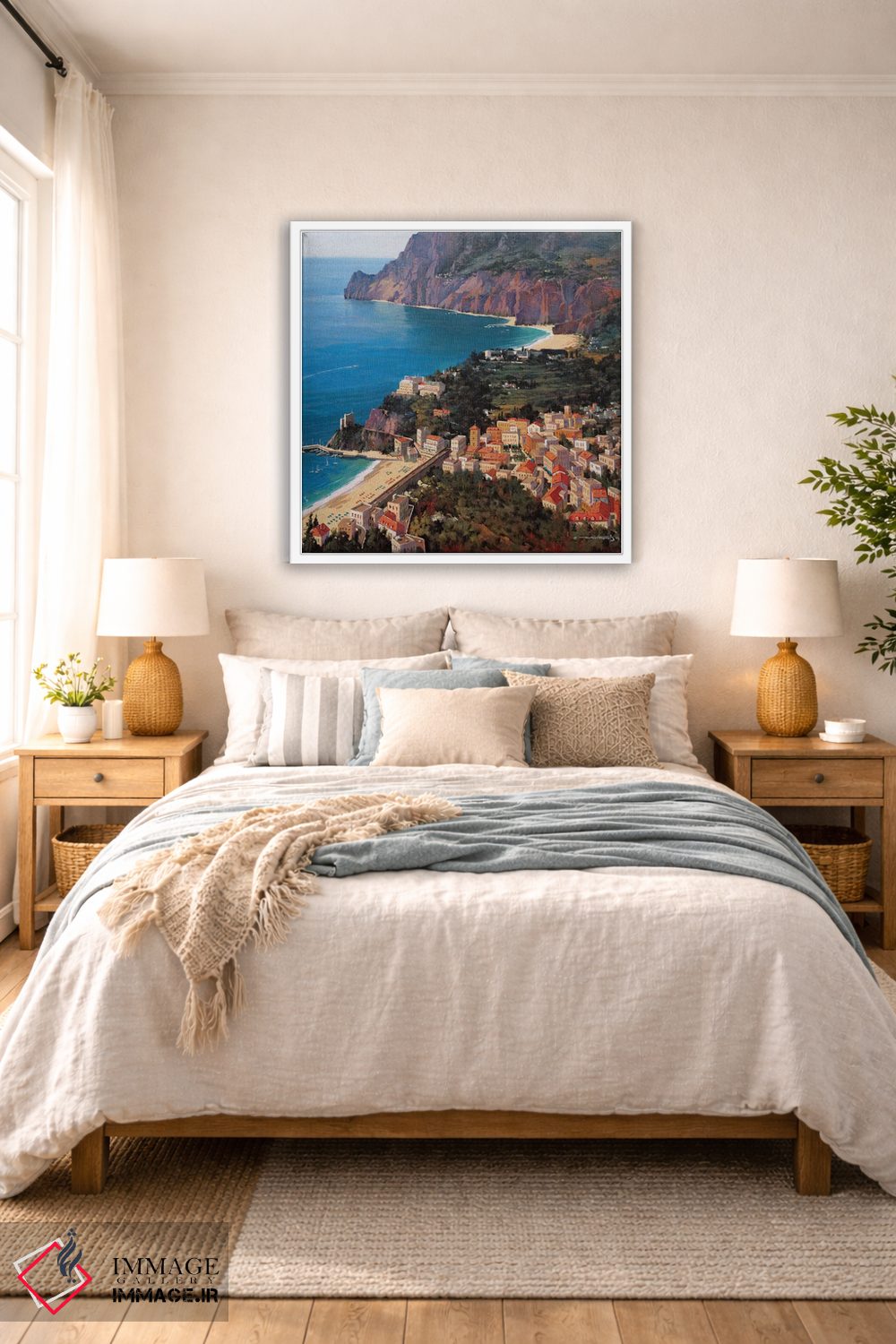 تابلو دکوراتیو مونتروسو آل ماره اثر ماهر مرکوس - D5W