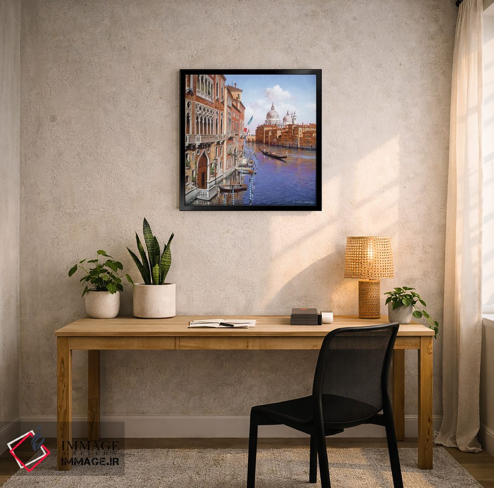 تابلو دکوراتیو کانال بزرگ اثر ماهر مرکوس - D5B