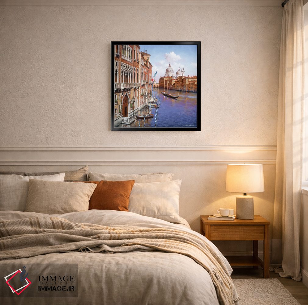 تابلو دکوراتیو کانال بزرگ اثر ماهر مرکوس - D6B