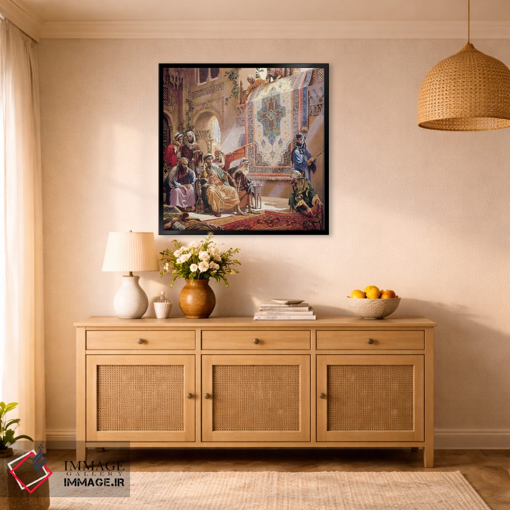 تابلو دکوراتیو راگمرچ اثر ماهر مرکوس - D2B