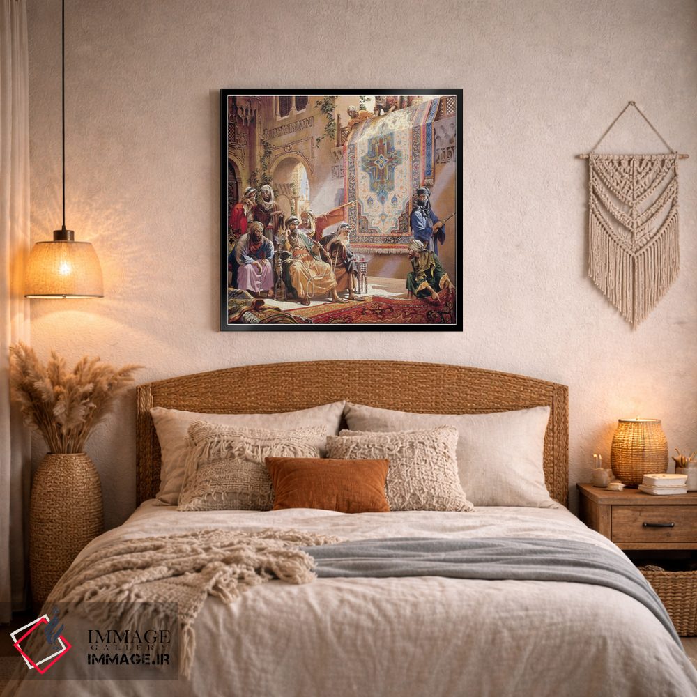 تابلو دکوراتیو راگمرچ اثر ماهر مرکوس - D4B