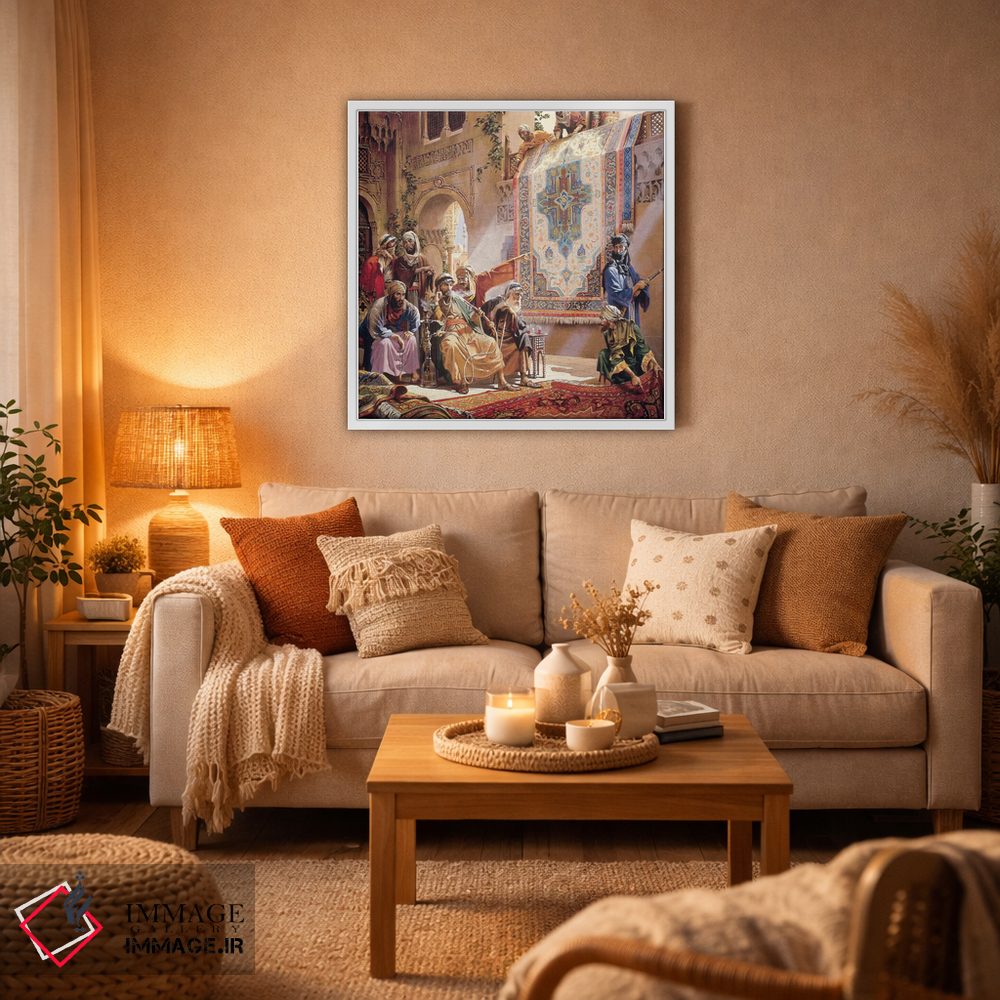 تابلو دکوراتیو راگمرچ اثر ماهر مرکوس - D5W