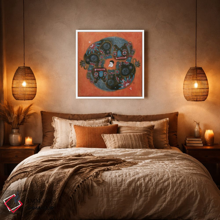 تابلو دکوراتیو برکت های سنتی اثر مارتین هسو - D5W