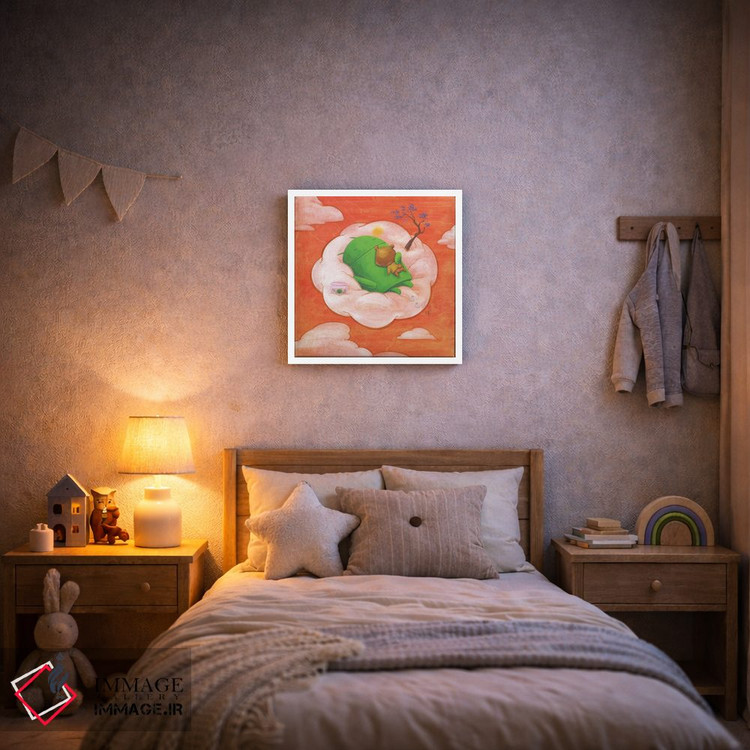 تابلو دکوراتیو خرس ربات اثر مارتین هسو - D4W