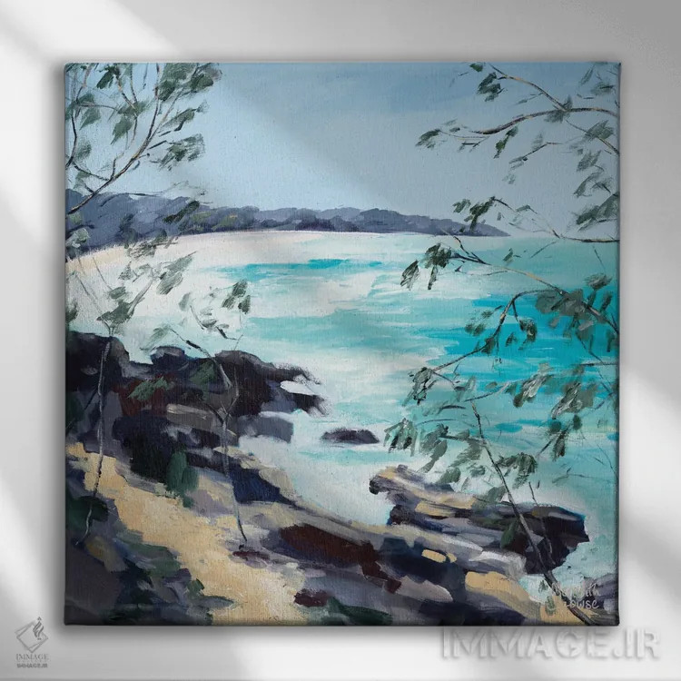 تابلو دکوراتیو خلیج اسکندریه، نوسا اثر مردیت هاوس - نمای روبهرو روی دیوار
