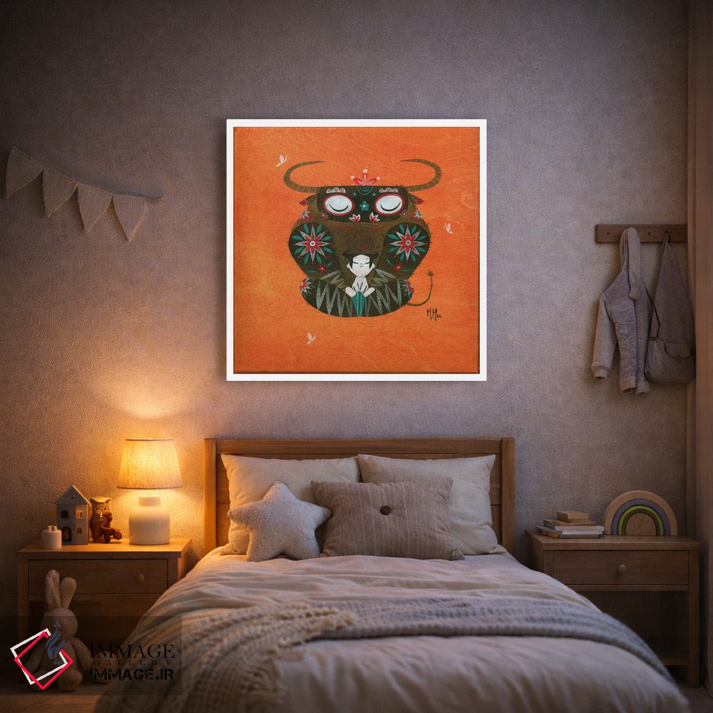 تابلو دکوراتیو مینوتور اثر مارتین هسو - D1W