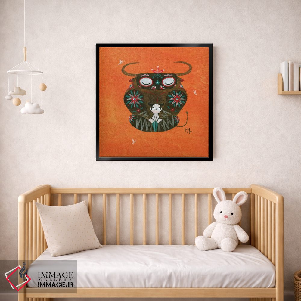 تابلو دکوراتیو مینوتور اثر مارتین هسو - D2B