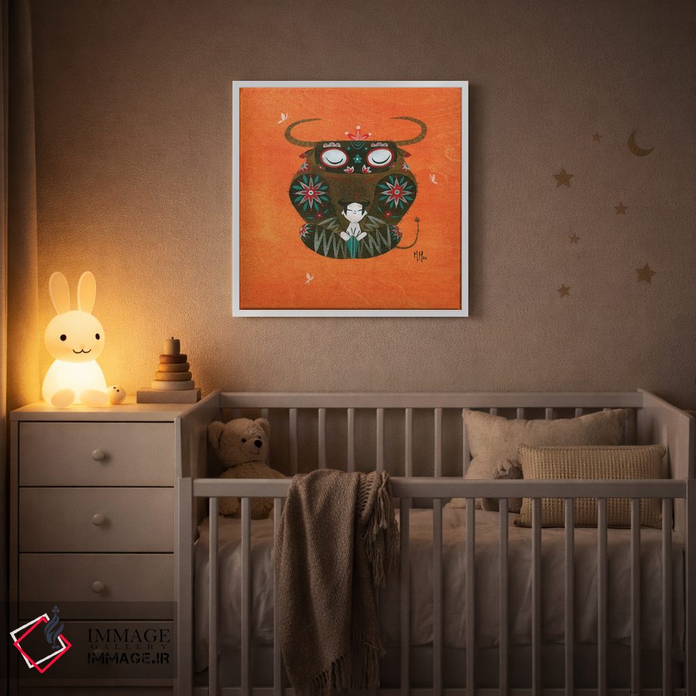 تابلو دکوراتیو مینوتور اثر مارتین هسو - D4W