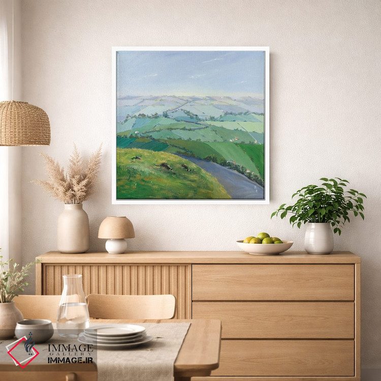 تابلو دکوراتیو تا هر جا چشم کار می کند II اثر مردیت هاوس - D2W