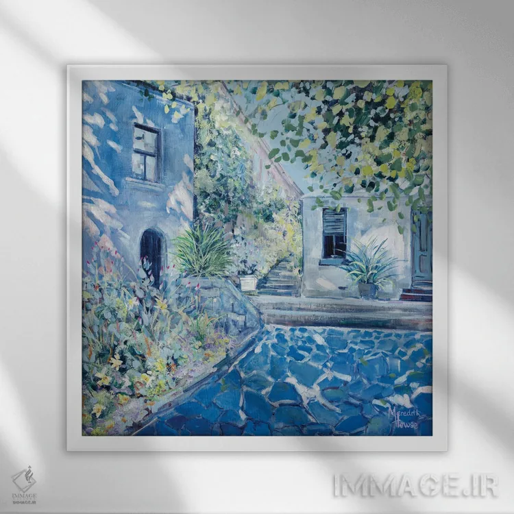 تابلو دکوراتیو عاشقانه اثر مردیت هاوس - نمای قابدار سفید