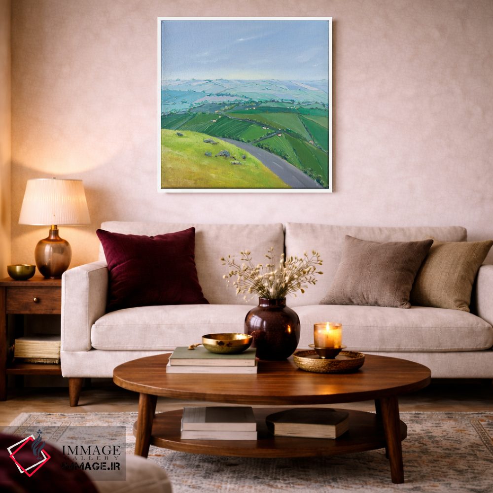 تابلو دکوراتیو تا هر جا چشم کار می کند I اثر مردیت هاوس - D3W