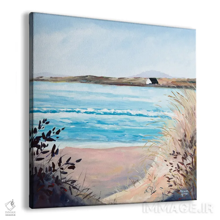 تابلو دکوراتیو خانه قایق در خلیج کولز اثر مردیت هاوس - نمای پرسپکتیو محصول