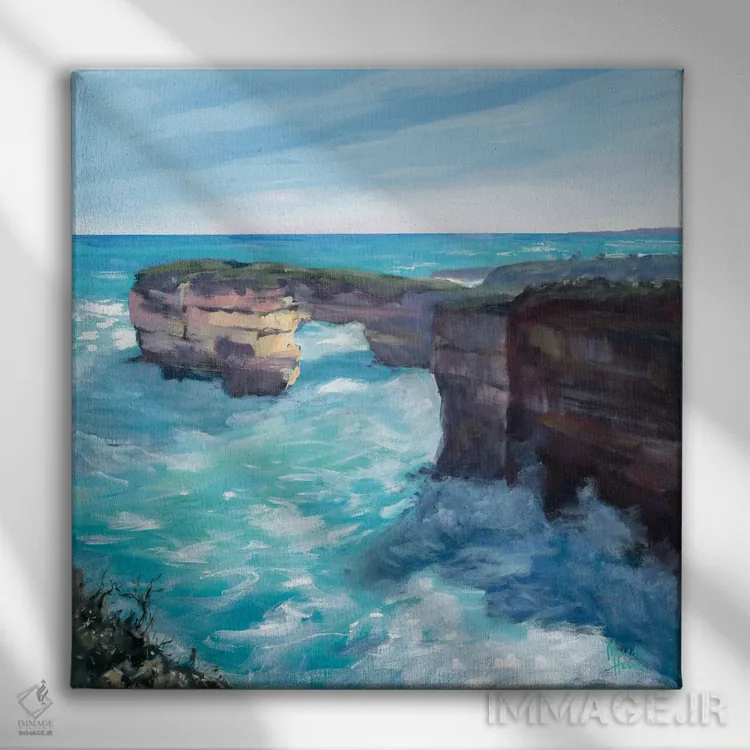تابلو دکوراتیو طاق جزیره اثر مردیت هاوس - نمای روبهرو روی دیوار