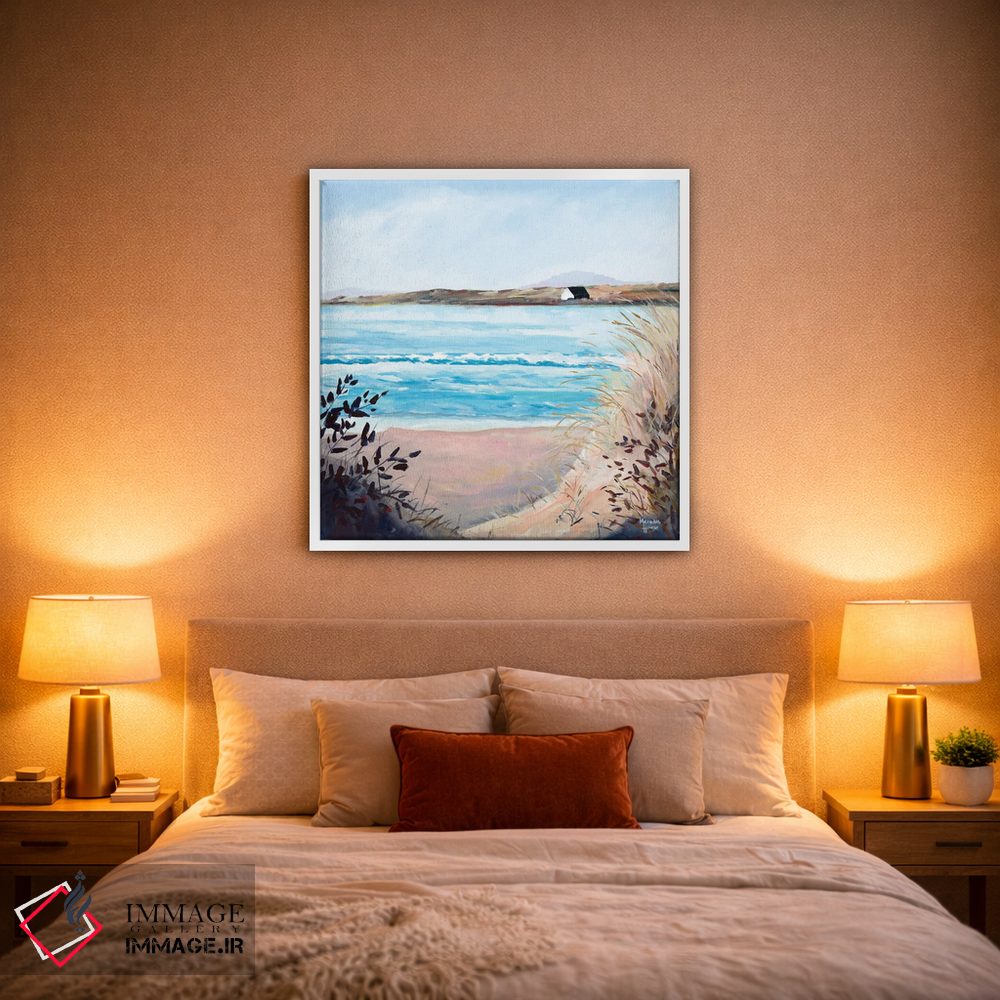 تابلو دکوراتیو خانه قایق در خلیج کولز اثر مردیت هاوس - D1W