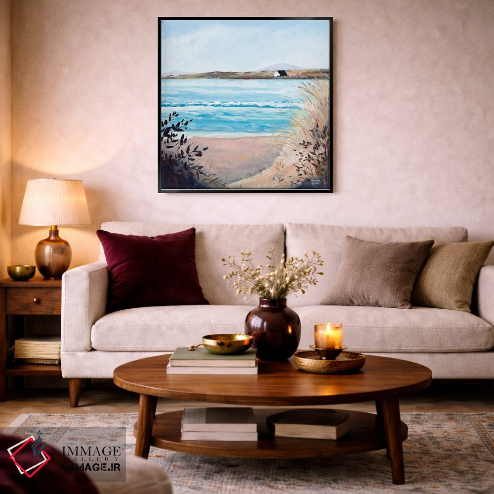 تابلو دکوراتیو خانه قایق در خلیج کولز اثر مردیت هاوس - D2B