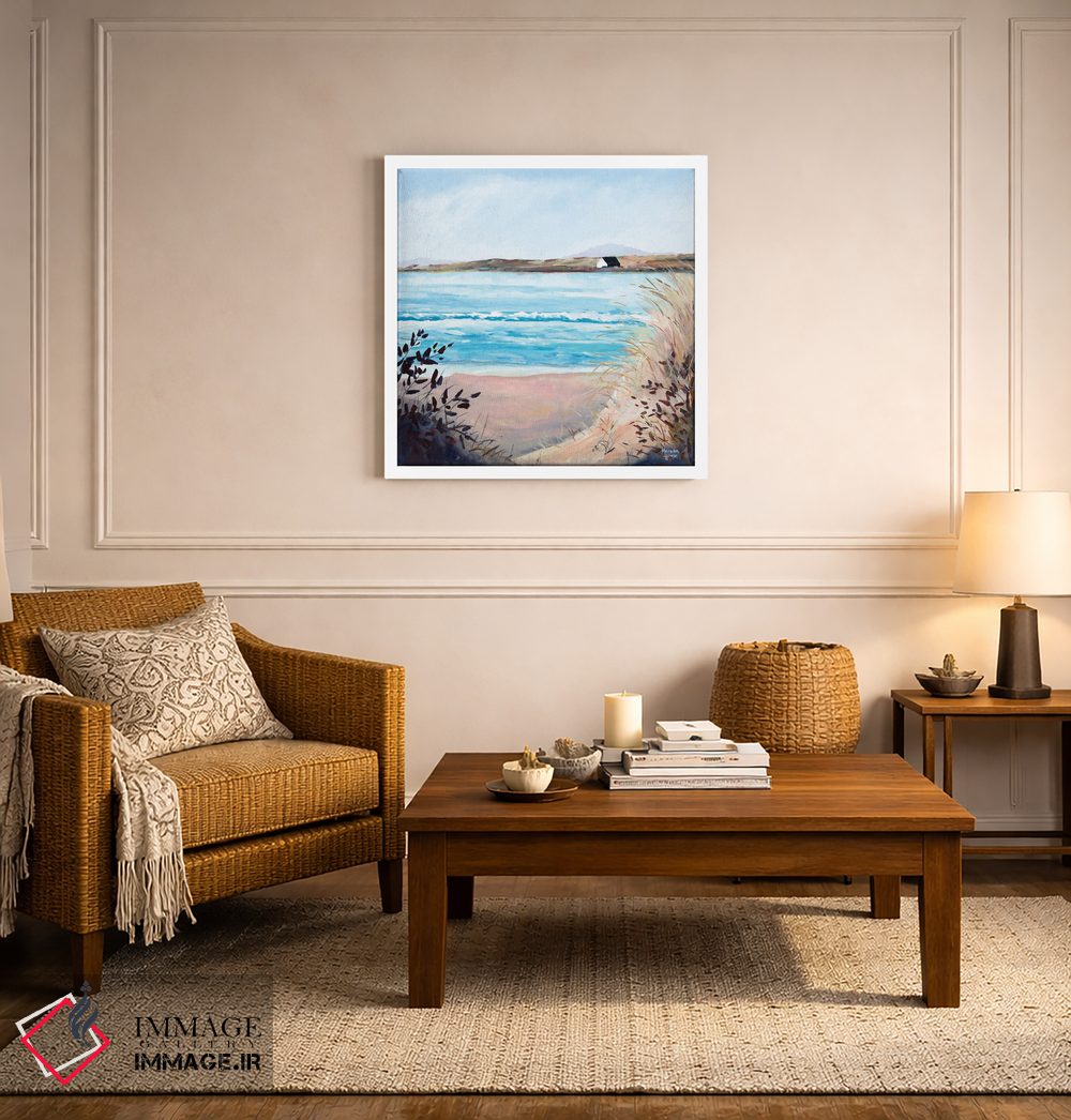تابلو دکوراتیو خانه قایق در خلیج کولز اثر مردیت هاوس - D5W
